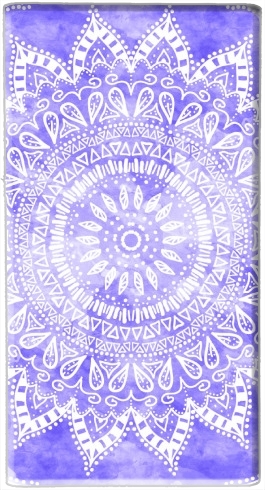 portatile Bohemian Flower Mandala in purple 