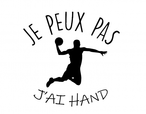 coque Je peux pas j'ai handball