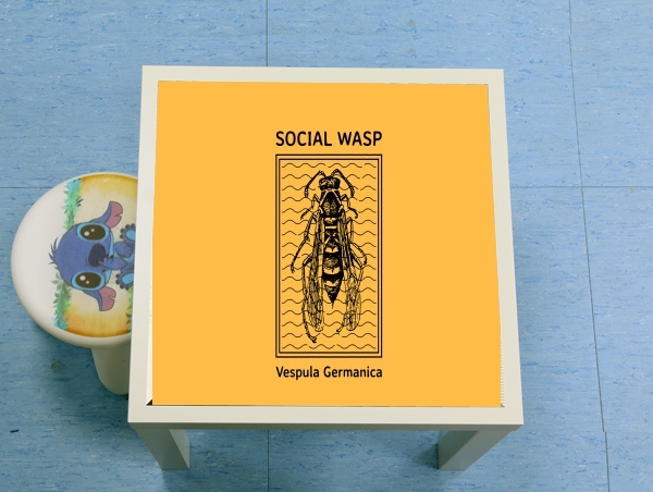 table d'appoint Social Wasp Vespula Germanica