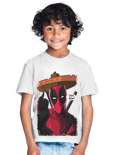 tshirt enfant Mexican Deadpool
